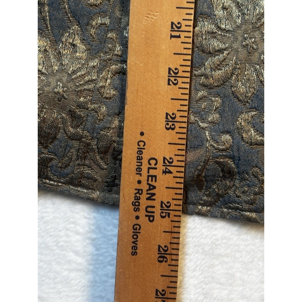 Chicos Golden Blues Ampere Jacket Suit Blazer Womens Size 3 Floral Lined Preppy - Picture 11 of 14